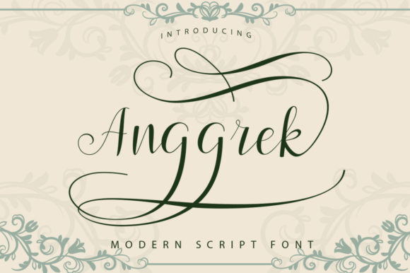 Anggrek Font for Web Design: A Feminine Script with Modern Charm