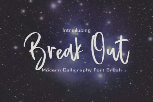 Break Out: A Script Font with a Modern Edge