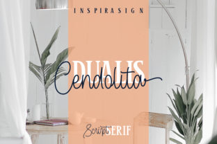 Cendolita Duo: A Stylish Font for Campaign Creativity