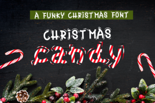 Christmas Candy: A Festive Font for Web Design