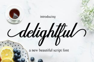 Delightful Script: A Font That Elevates Brand Identity