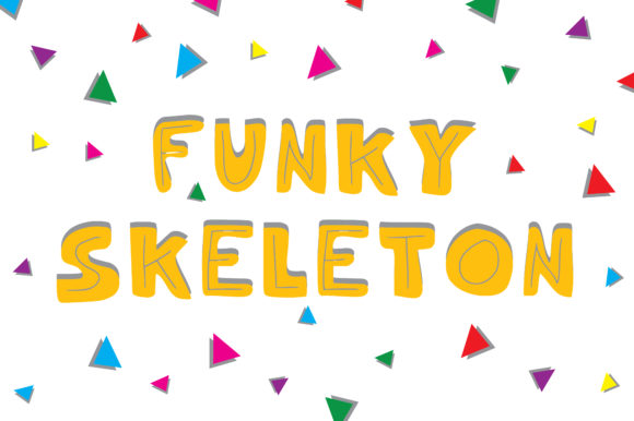 Funky Skeleton Font for Branding That Feels Handmade and Bold
