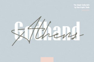 Godhand Athens Family: A Script Font for Modern Branding