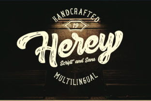 Herey Duo: A Handwritten Font for Web Design