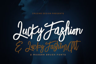 Lucky Fashion Handwritten Font for Creative Projects