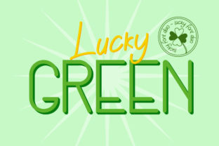 Lucky Green Duo: A Versatile Script Font for Modern Branding