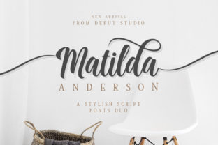 Matilda Anderson Duo Font for Handmade Creations
