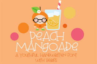 Peach Mangoade: A Whimsical Serif Font for Web Projects