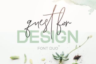 Quest for Design Family: A Font That Breathes Life into Handmade Creations