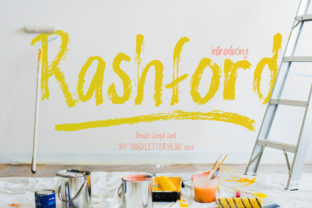 Rashford Font for Handmade Creations