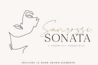 Sanrossi Sonata Duo: A Script Font for Modern Web Design