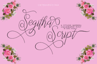 Segitha Script: A Timeless Font for Polished Branding