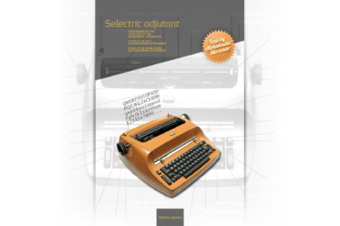 Selectric Adjutant: A Vintage Serif Font for Modern Branding