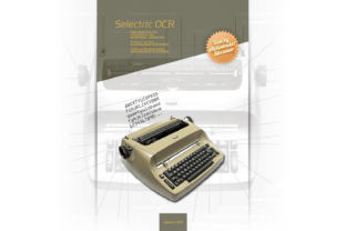 Selectric OCR: A Retro Font for Handmade Projects