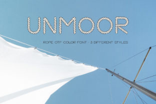 Unmoor Family: A Nautical Font for Modern Campaigns