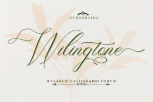 Wilingtone: A Script Font for Modern Branding