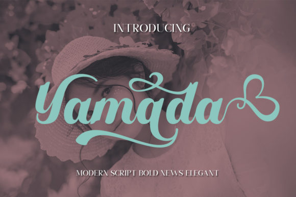 Yamada: A Script Font That Adds Personality to Branding