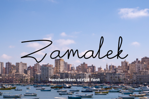 Zamalek Font for Professional Branding